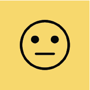 neutral emoji to represent the prepared and aware segment of consumers