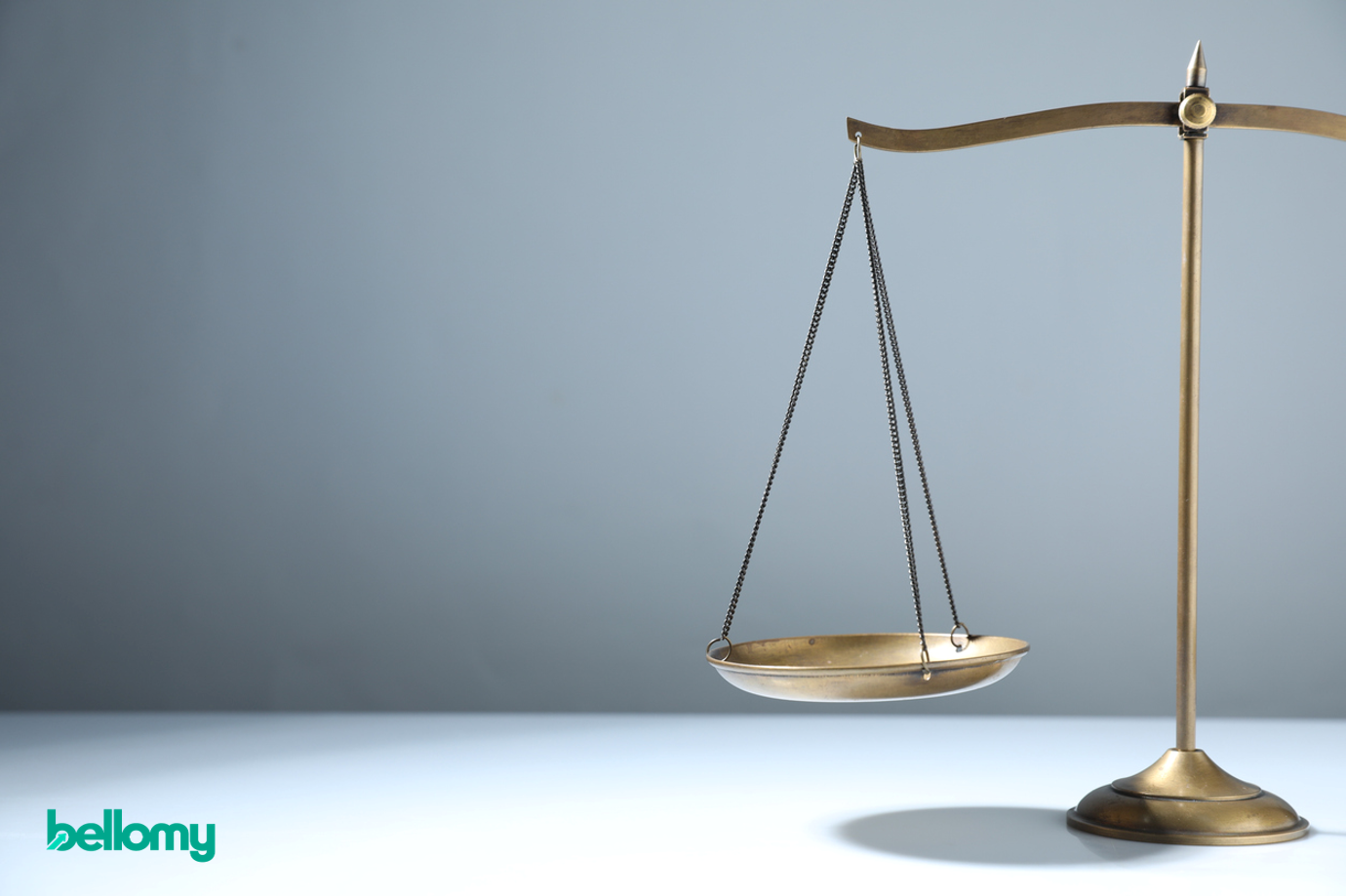 Image of a scale representing the trade-offs consumers make during the purchase decision process, which can be quantified and analyzed using Choice-Based Conjoint