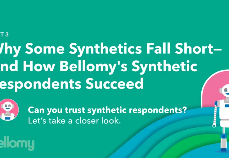 Why Some Synthetics Fall Short—And How Bellomy's Synthetic Respondents Succeed GRAPHIC