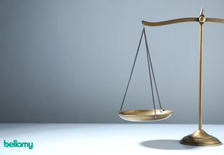 Image of a scale representing the trade-offs consumers make during the purchase decision process, which can be quantified and analyzed using Choice-Based Conjoint