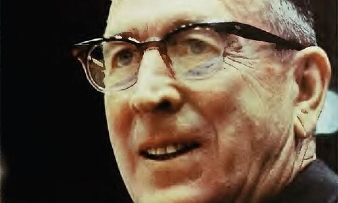 Former UCLA men's basketball coach John Wooden, who famously said "Be quick, but don't hurry"