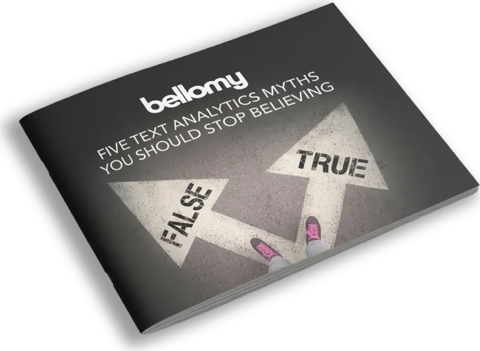 Debunking Text Analytics myths report cover