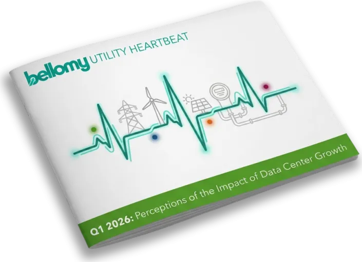 cover of a report booklet on the perceptions of the impact of data center growth