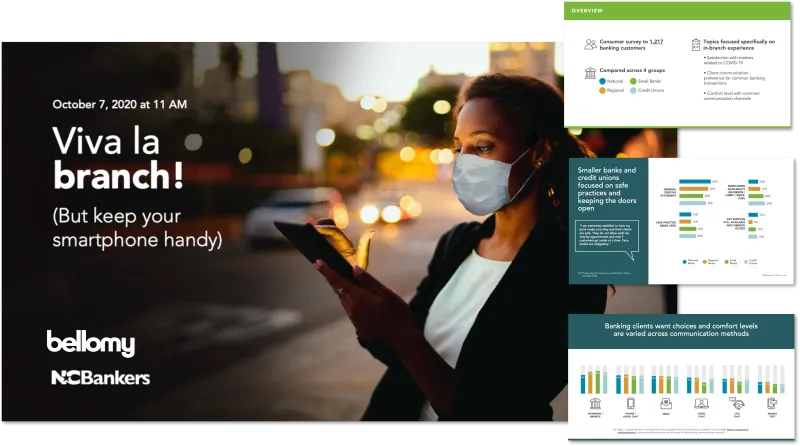 Future of in-person banking presentation slides