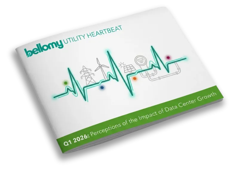 cover of a report booklet on the perceptions of the impact of data center growth